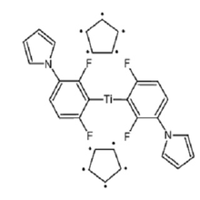 双(1-(2,4-二氟苯基)-3-吡咯基)二茂钛