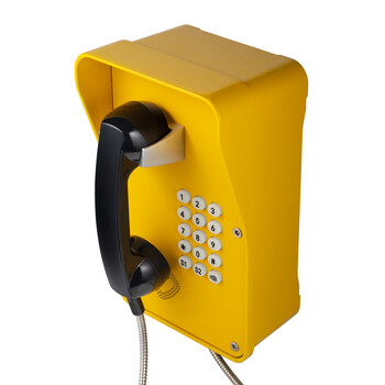 水电站防水防潮电话机壁挂式防水防尘电话机工业抗噪电话机