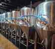 重慶小酒館原漿啤酒設備產量600升啤酒設備啤酒發酵罐