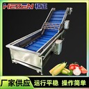 葉菜類蔬菜食材清洗機果蔬清洗流水線去除雜質(zhì)批量凈洗全套設(shè)備