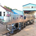果蔬氣泡清洗機豇豆辣椒噴淋式清洗設備葉菜類(lèi)清洗漂燙包裝產(chǎn)線(xiàn)