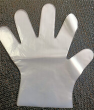 一次性手套PE聚乙烯塑料薄膜中号均码100只包