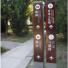 景区公园不锈钢道路指示牌