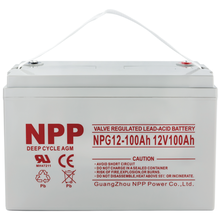 npp胶体电池12V100ah