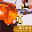 河間華企內置帆船醒酒器酒桶高硼硅玻璃容器加厚密封透明玻璃酒瓶