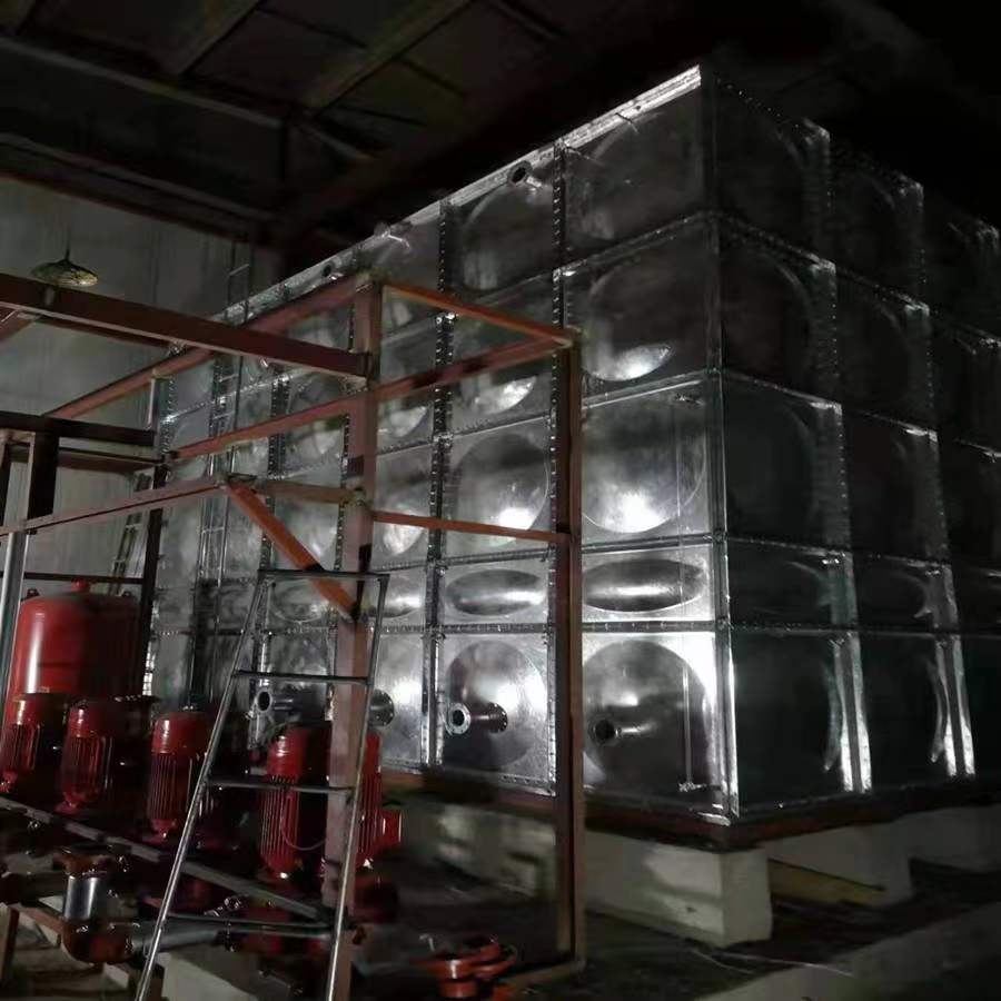 装配式镀锌钢板水箱/镀锌钢板保温水箱现场安装