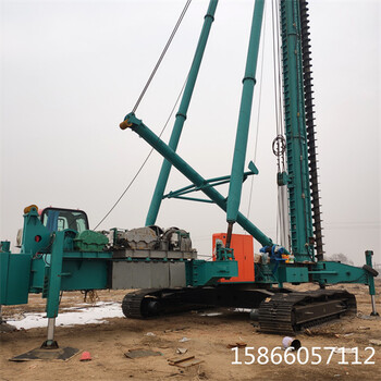 睿泰12米房屋地基打樁機(jī)柴油動(dòng)力步履螺旋鉆機(jī)全自動(dòng)打樁機(jī)