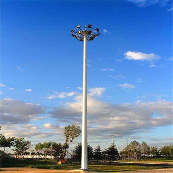 河南鹤壁高杆灯厂家30米40米机场高杆灯定制
