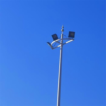 潍坊高杆灯路灯16米18米路口卡扣高杆灯配置图片报价