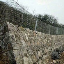 边坡防护网防落石钢丝绳网山体护坡主动被动山体网
