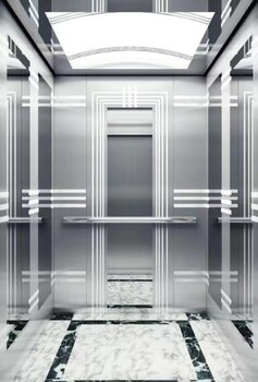 电梯轿厢镜面香槟金彩色蚀刻花纹不锈钢电梯装饰板提供选择