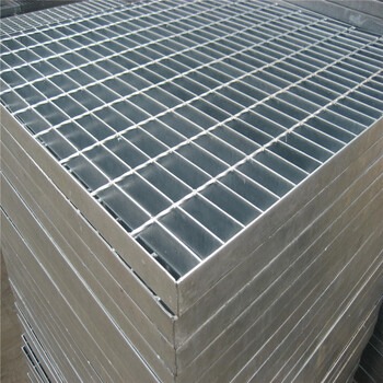 热镀锌钢格板定制环形钢格板排水沟盖板平台钢格栅板