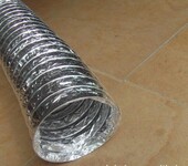 四川南充市铝箔软连接双层保温软管软连接铝箔风管