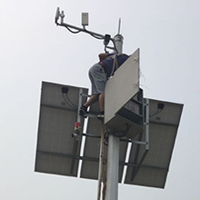 新疆乌鲁木齐高速公路视频监控太阳能发电系统