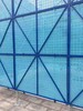 爬架網現貨高層建筑防護網1.21.8m藍色沖孔網