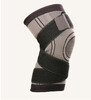 正東運動護膝八字綁帶加壓設計三維立體編織舒適透氣