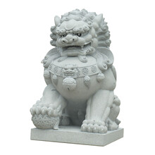 花岗岩石雕狮子北京狮子石雕银行门口动物石狮摆件