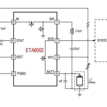 钰泰ETA6002/6003/ETA6095开关型3A充电适合移动电源平板应用