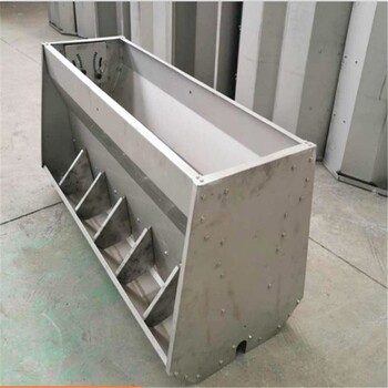 不銹鋼料槽育肥保育食槽單雙面食槽