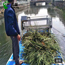 云藍(lán)液壓泡沫割草船小型河道水草收割船