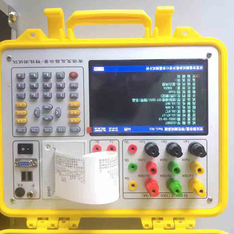 HN6600变压器短路阻抗试验 变压器容量特性测试仪图片操作方法