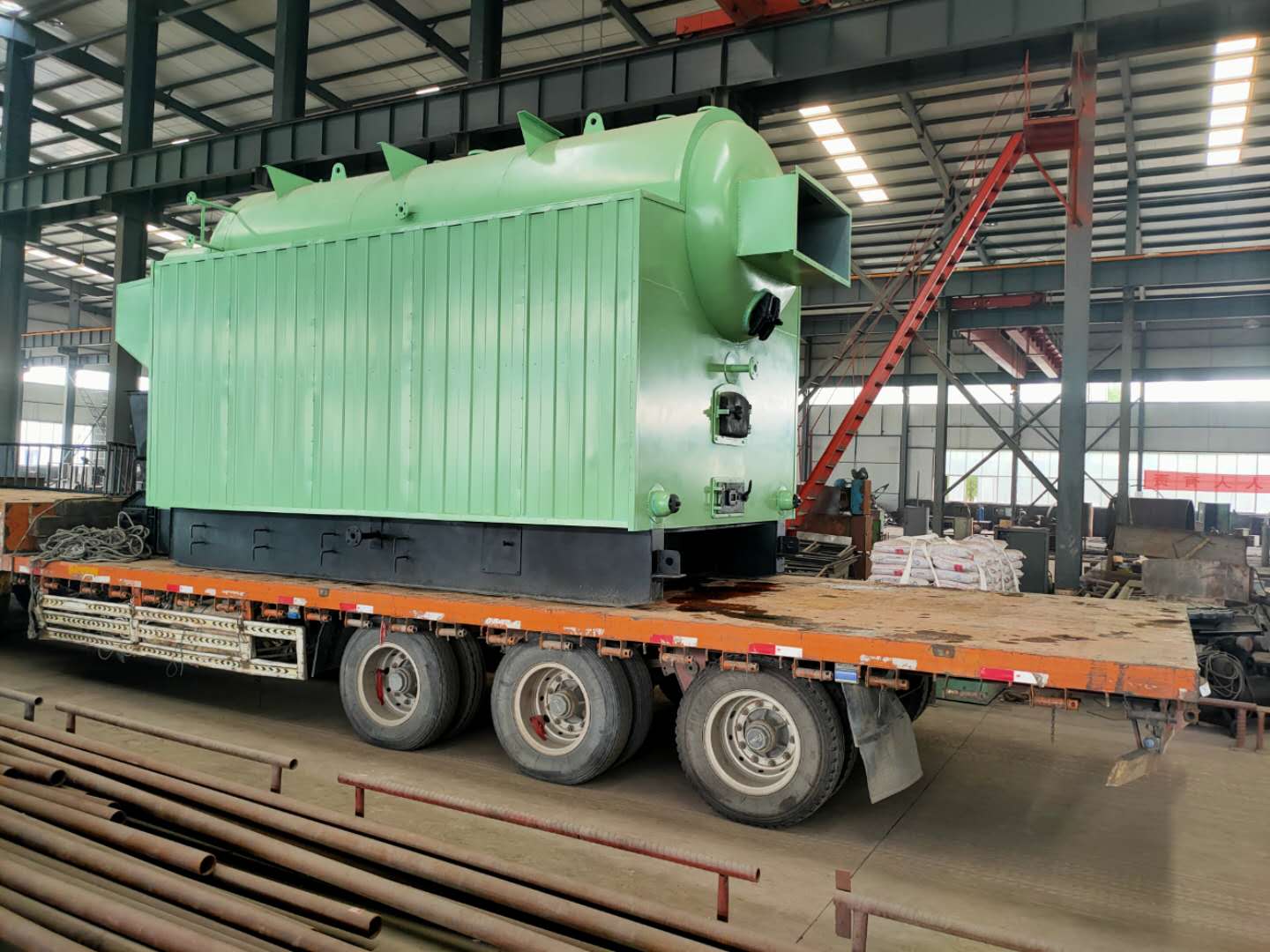 錫林郭勒盟6噸生物質鍋爐廠家環保鍋爐