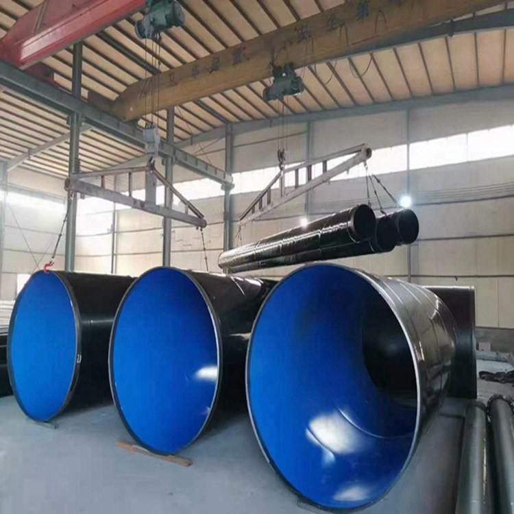 鸡西市3米大口径环氧煤沥青防腐钢管饮用水钢管厂家