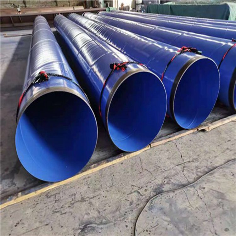 绥化市埋地环氧煤沥青防腐钢管钢塑复合排水管实体厂家