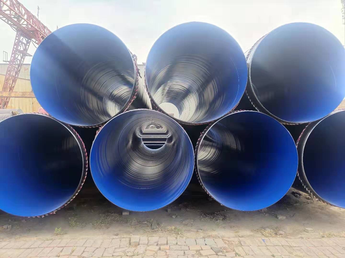安阳市给水涂塑管道3米大口径环氧煤沥青防腐钢管适用环境多