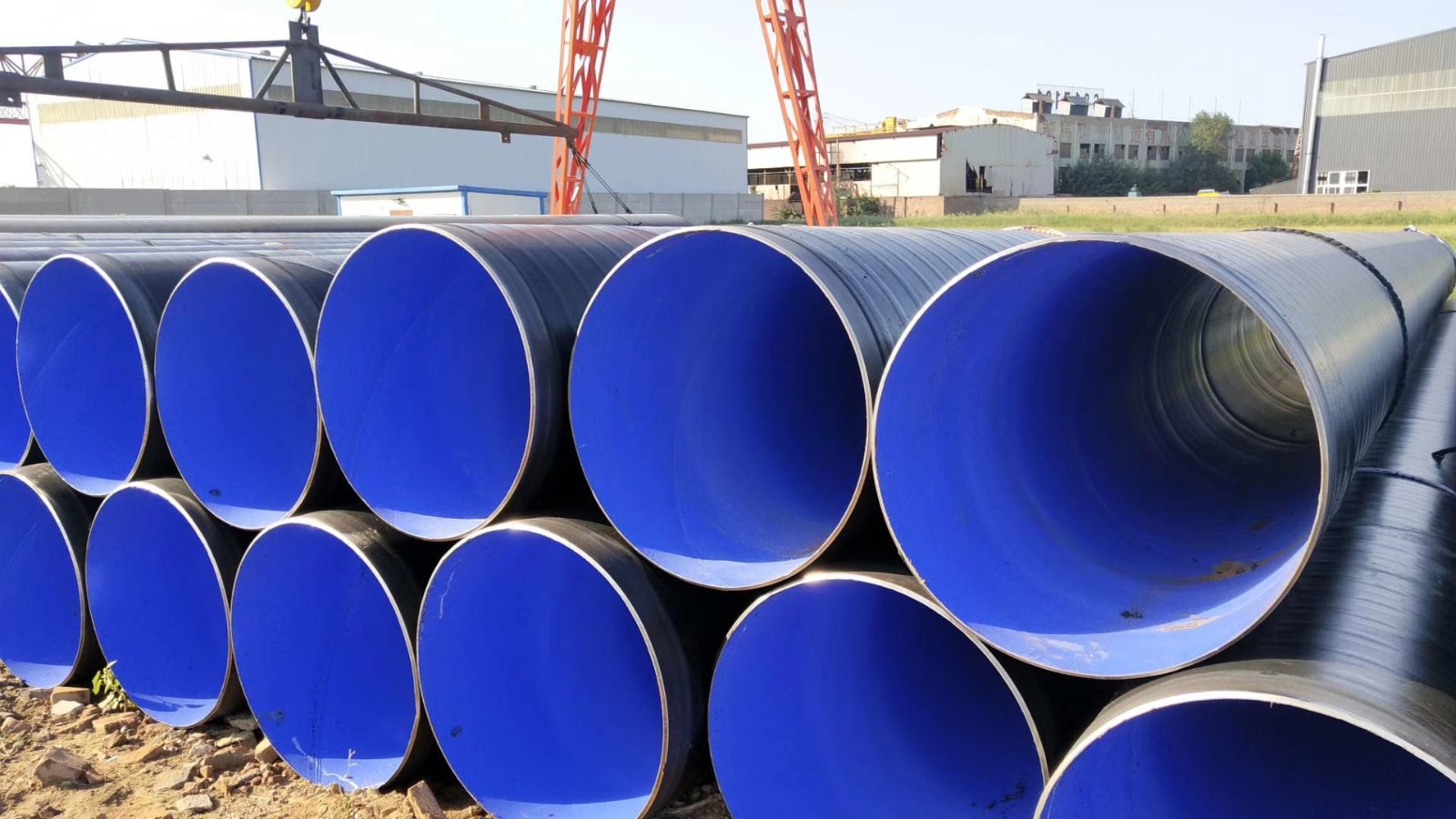 鹤壁市水利工程大口径环氧煤沥青防腐钢管民用给水涂塑钢管自产自销