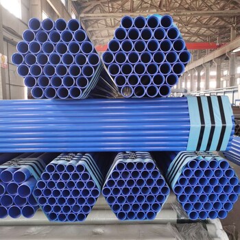 桂林市水利工程大口径环氧煤沥青防腐钢管自来水涂塑复合钢管耐酸碱性好