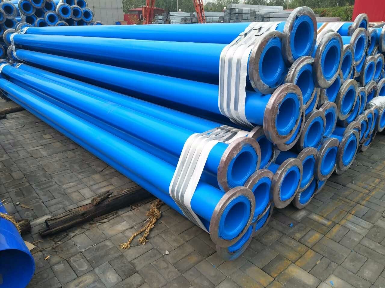 齐齐哈尔市工业用涂塑钢管矿用双抗涂塑直缝钢管根据要求定制