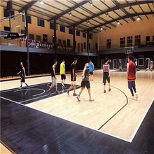 河北科维诺篮球木地板体育木地板枫桦木运动木地板生产厂家