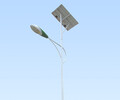煙臺農村太陽能路燈一體化戶外LED感應路燈庭院燈工程6米太陽能燈