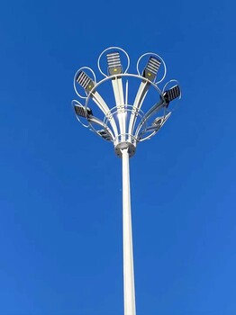 烟台高杆灯厂家供应LED球场灯8米太阳能球场灯