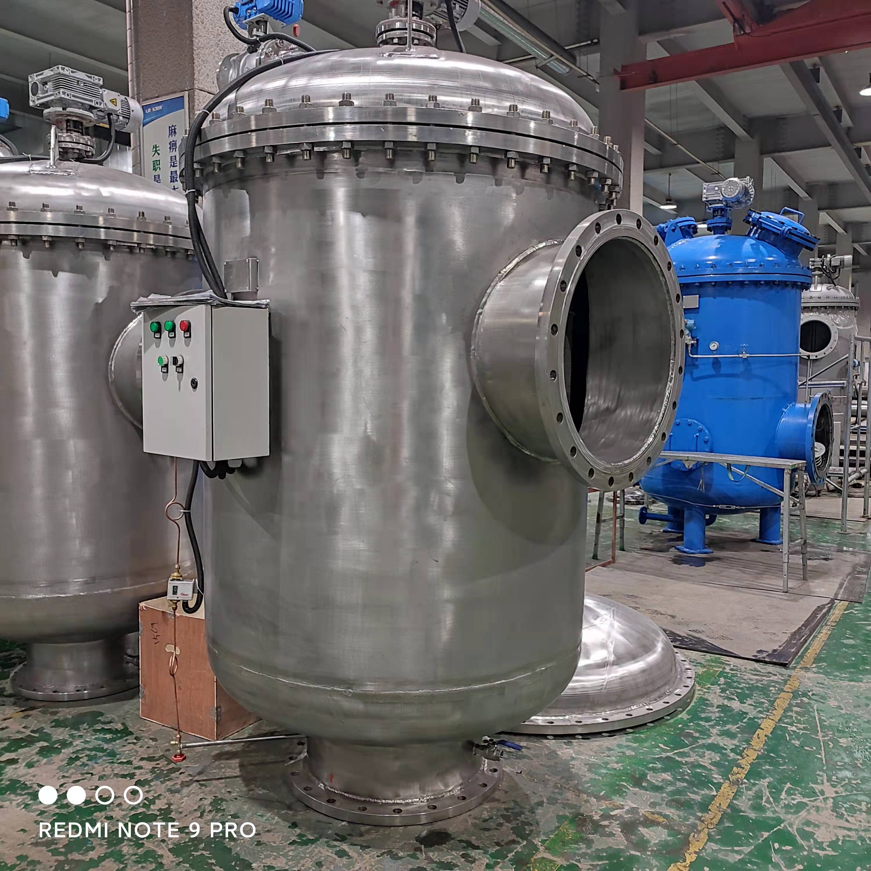 YS-400-200多柱自动反冲洗滤水器节省人工成本智能控制箱