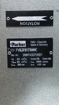 PV080R1L1T1NTCC派克PARKER柱塞泵