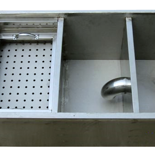 餐饮废水处理设备无动力不锈钢隔油池图片4