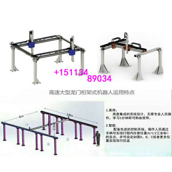 龍門重負(fù)載型桁架機(jī)械手臂智能倉儲立體庫直角坐標(biāo)機(jī)器人碼垛軌道
