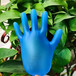 蓝色PVC手套一次性手套日常防护厨房料理美容美发