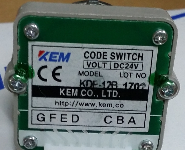 供应韩国KEMKDP-12B（01N)进口数字式波段开关