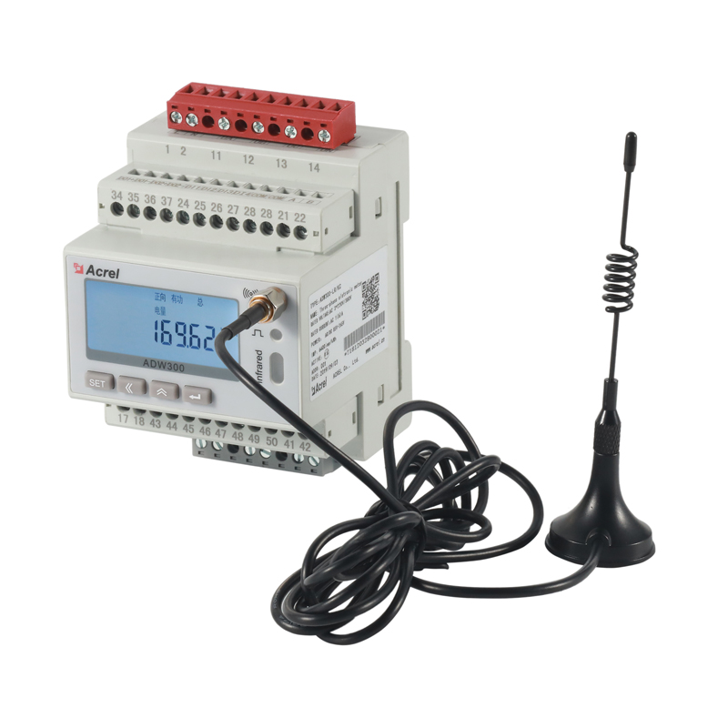 配电箱安科瑞ADW300无线计量导轨表功率需量谐波测量全参量测量