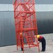 北京建筑工地施工安全爬梯安全梯笼生产加工厂家