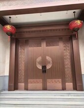 西安鑄鋁銅門價格銅門與鑄鋁門的區別圖片