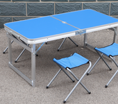 应急救灾折叠桌椅便携式折叠桌椅套装折叠桌椅套装