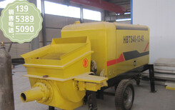 高要-煤泥泵送机-大流量粗骨料混凝土泵报价图片3
