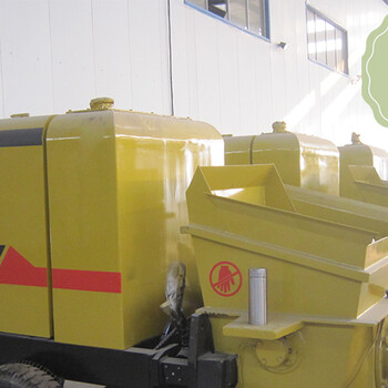 清远泵送式混凝土湿喷机/矿用混凝土泵具有反泵功能