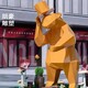 幾何動(dòng)物雕塑 (2)