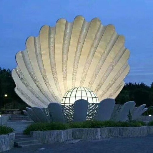 制造贝壳雕塑制造-旅游区摆放-街头贝壳雕塑美陈