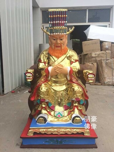 大型四海龙王神像城市佛像雕塑-文化龙王特征